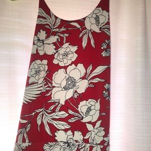 Long Red design Express Dress